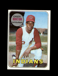 1969 CHUCK HINTON TOPPS #644 INDIANS *0431
