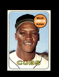 1969 WILLIE SMITH TOPPS #198 CUBS *0444
