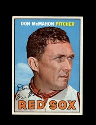 1967 DON MCMAHON TOPPS #7 RED SOX *0488