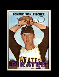 1967 TOMMIE SISK TOPPS #84 PIRATES *0499