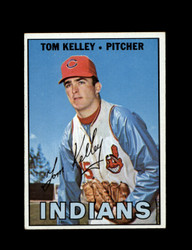 1967 TOM KELLEY TOPPS #214 INDIANS *0507