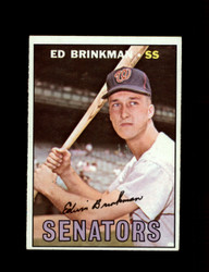 1967 ED BRINKMAN TOPPS #311 SENATORS *0529