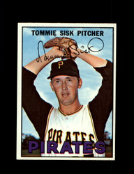 1967 TOMMIE SISK TOPPS #84 PIRATES *0545