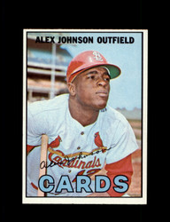 1967 ALEX JOHNSON TOPPS #108 CARDINALS *0550