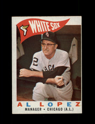 1960 AL LOPEZ TOPPS #222 WHITE SOX *0556