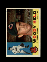 1960 WOODY HELD TOPPS #178 INDIANS *0572