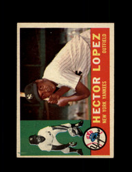 1960 HECTOR LOPEZ TOPPS #163 YANKEES *0573