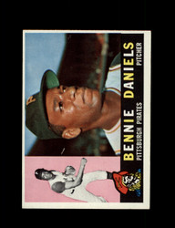 1960 BENNIE DANIELS TOPPS #91 PIRATES *0583
