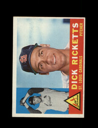 1960 DICK RICKETTS TOPPS #236 CARDINALS *0586
