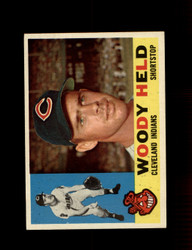 1960 WOODY HELD TOPPS #178 INDIANS *0612