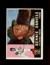 1960 BENNIE DANIELS TOPPS #91 PIRATES *0621