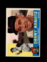 1960 DANNY KRAVITZ TOPPS #238 PIRATES *0623
