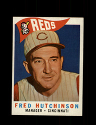 1960 FRED HUTCHINSON TOPPS #219 REDS *0635