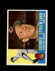 1960 GEORGE STRICKLAND TOPPS #63 INDIANS *0691