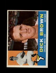 1960 DICK BROWN TOPPS #256 WHITE SOX *0693