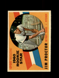 1960 JIM PROCTOR TOPPS #141 TIGERS *0719