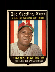 1959 FRANK HERRERA TOPPS #129 PHILLIES *0734