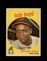 1959 BOB BOYD TOPPS #82 ORIOLES *0743