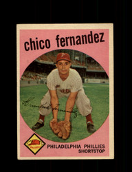 1959 CHICO FERNANDEZ TOPPS #452 PHILLIES *0755