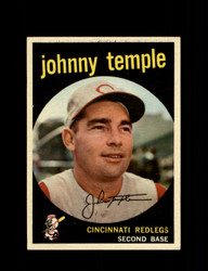 1959 JOHNNY TEMPLE TOPPS #335 REDS *0768