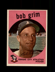 1959 BOB GRIM TOPPS #423 ATHLETICS *0785
