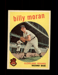 1959 BILLY MORAN TOPPS #196 INDIANS *0789