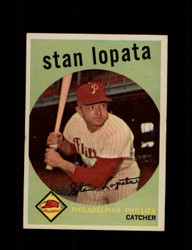 1959 STAN LOPATA TOPPS #412 PHILLIES *0791