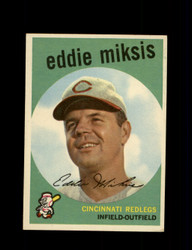 1959 EDDIE MIKSIS TOPPS #58 REDS *0800