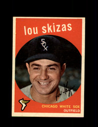 1959 LOU SKIZAS TOPPS #328 WHITE SOX *0802