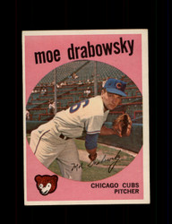 1959 MOE DRABOWSKY TOPPS #407 CUBS *0814
