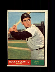 1961 ROCKY COLAVITO TOPPS #330 TIGERS *0839