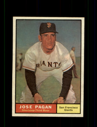 1961 JOSE PAGAN TOPPS #279 GIANTS *0847