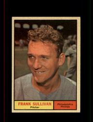 1961 FRANK SULLIVAN TOPPS #281 PHILLIES *0868