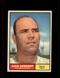 1961 DICK GERNERT TOPPS #284 TIGERS *0882