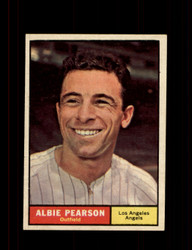 1961 ALBIE PEARSON TOPPS #288 ANGELS *0888