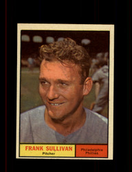 1961 FRANK SULLIVAN TOPPS #281 PHILLIES *0895