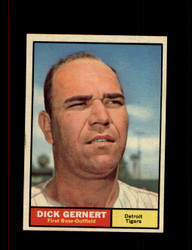 1961 DICK GERNERT TOPPS #284 TIGERS *0906