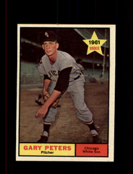1961 GARY PETERS TOPPS #303 WHITE SOX *0912