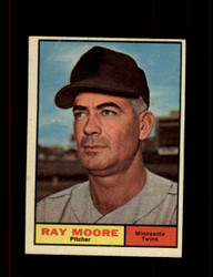 1961 RAY MOORE TOPPS #289 TWINS *0921