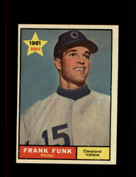 1961 FRANK FUNK TOPPS #362 INDIANS *0923
