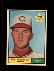 1961 JIM BAUMER TOPPS #292 REDS *0935