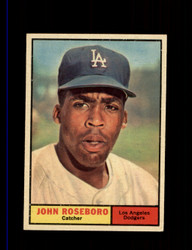 1961 JOHN ROSEBORO TOPPS #363 DODGERS *0945