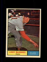 1961 LINDY MCDANIEL TOPPS #266 CARDINALS *0955