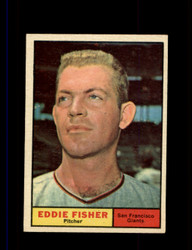 1961 EDDIE FISHER TOPPS #366 GIANTS *0956