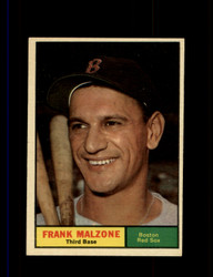 1961 FRANK MALZONE TOPPS #445 RED SOX *0960