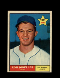 1961 RON MOELLER TOPPS #466 ANGELS *0967