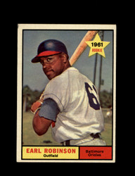 1961 EARL ROBINSON TOPPS #343 ORIOLES *0979