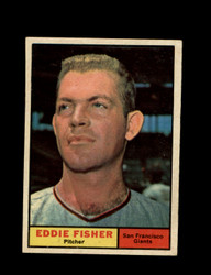 1961 EDDIE FISHER TOPPS #366 GIANTS *0985