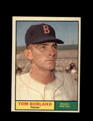 1961 TOM BORLAND TOPPS #419 RED SOX *0991