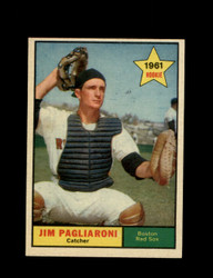 1961 JIM PAGLIARONI TOPPS #519 RED SOX *1000